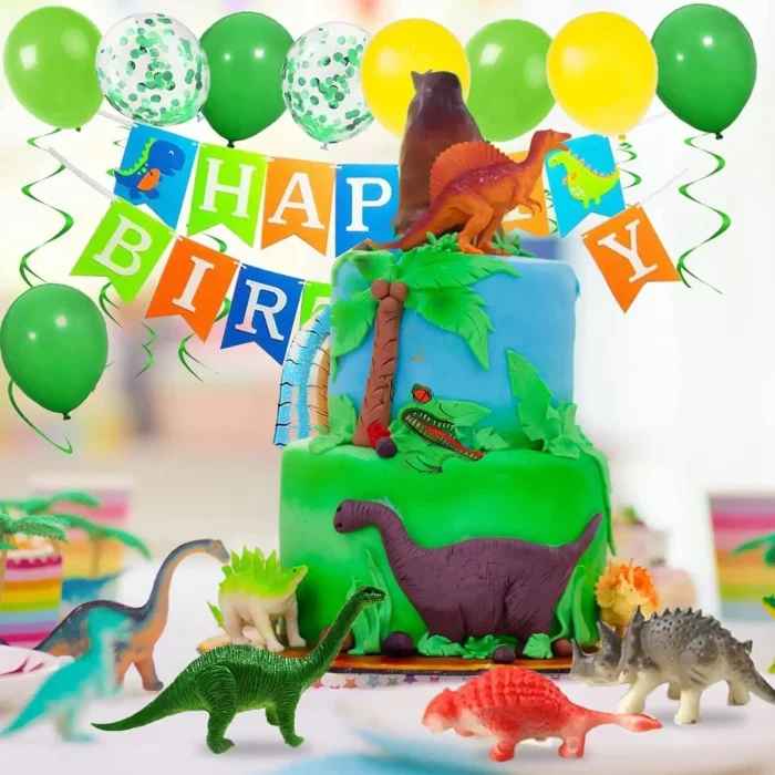 OuMuaMua 78pcs Glow in The Dark Dinosaur Toys Set, Mini Plastic Realistic Dinosaur Figures Glow Toys for Kids Goody Bag Stuffers, Dinosaurs Theme Party Favors Supplies - Image 5