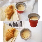 Aluminum Cups 16 oz Set of 12 Coloful Metal Tumblers for Drinks, Festive Color-Finished Metal Cups for Drinking for Home Patio and Holiday Parties - Image 3