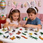 30 Pack Bug Toys Fake Plastic Bugs and Insects for Kids Toddler Halloween Birthday Party Favors Easter Valentine's Day Basket Stuffers Goodie Bag Fillers April Fool's Day Prank Gifts Fake Bugs Toys - Image 2