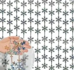 Winter Wonderland Party Snowflake Decorations, 3.3x6.6ft Iridescent Silver Snowflake Tinsel Foil Fringe Curtains Backdrops Photo Props for Xmas Winter Frozen Birthday Party Supplies, 2 Pack