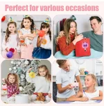 Kids Keychains, 24Pcs Cute Plush Toy Keychains for Boys Girls Birthday Valentine's Day Thanksgiving Christmas Gifts Goodie Bags Classroom Prizes Party Favors Supplies - Image 4