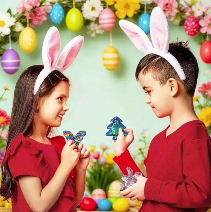 GuassLee 15Pcs Flip Sequin Keychain for Kids Girls Party Favors, Backpack Unicorn Mermaid Keychains Bulk for Kids Classroom Carnival Prizes Goody Bag Stuffers Valentine's day Birthday Party Gifts - Image 3