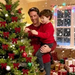 24Pcs Velvet Bows for Christmas Tree, Small Red Bows Christmas Decorations with Twist Tie, Bulk Red Velvet Ornaments for Wreath Garland Gift Wrapping Wedding Champagne Parties Decor, 3.5*3.5 in - Image 4